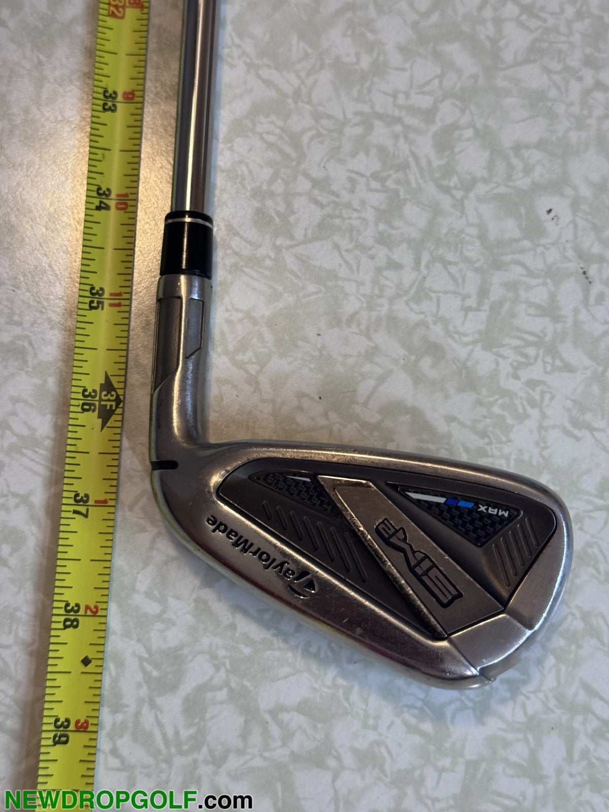Taylormade Sim2 Max 7 Iron Fst KBS Max Mt 85 Stiff Flex Steel Shaft RH