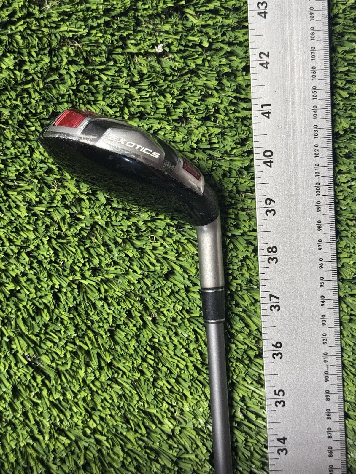 Tour Edge Exotics Trilogy 23° 4 Hybrid Tour AD 60 66g Graphite Stiff Flex Shaft