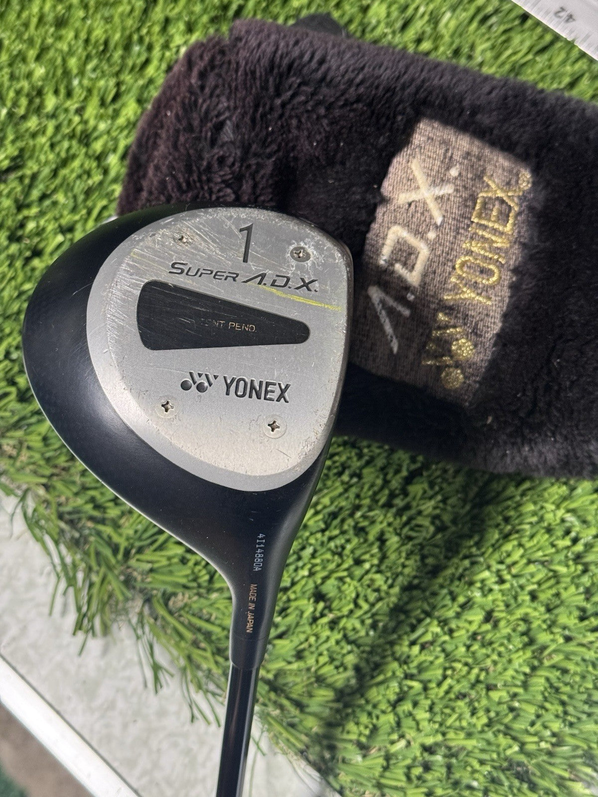 Yonex Super ADX 1 Wood Driver 9.5 Stiff Flex MEG650 Graphite Shaft Right Handed