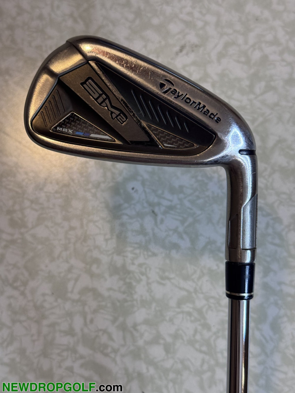 Taylormade Sim2 Max 7 Iron Fst KBS Max Mt 85 Stiff Flex Steel Shaft RH