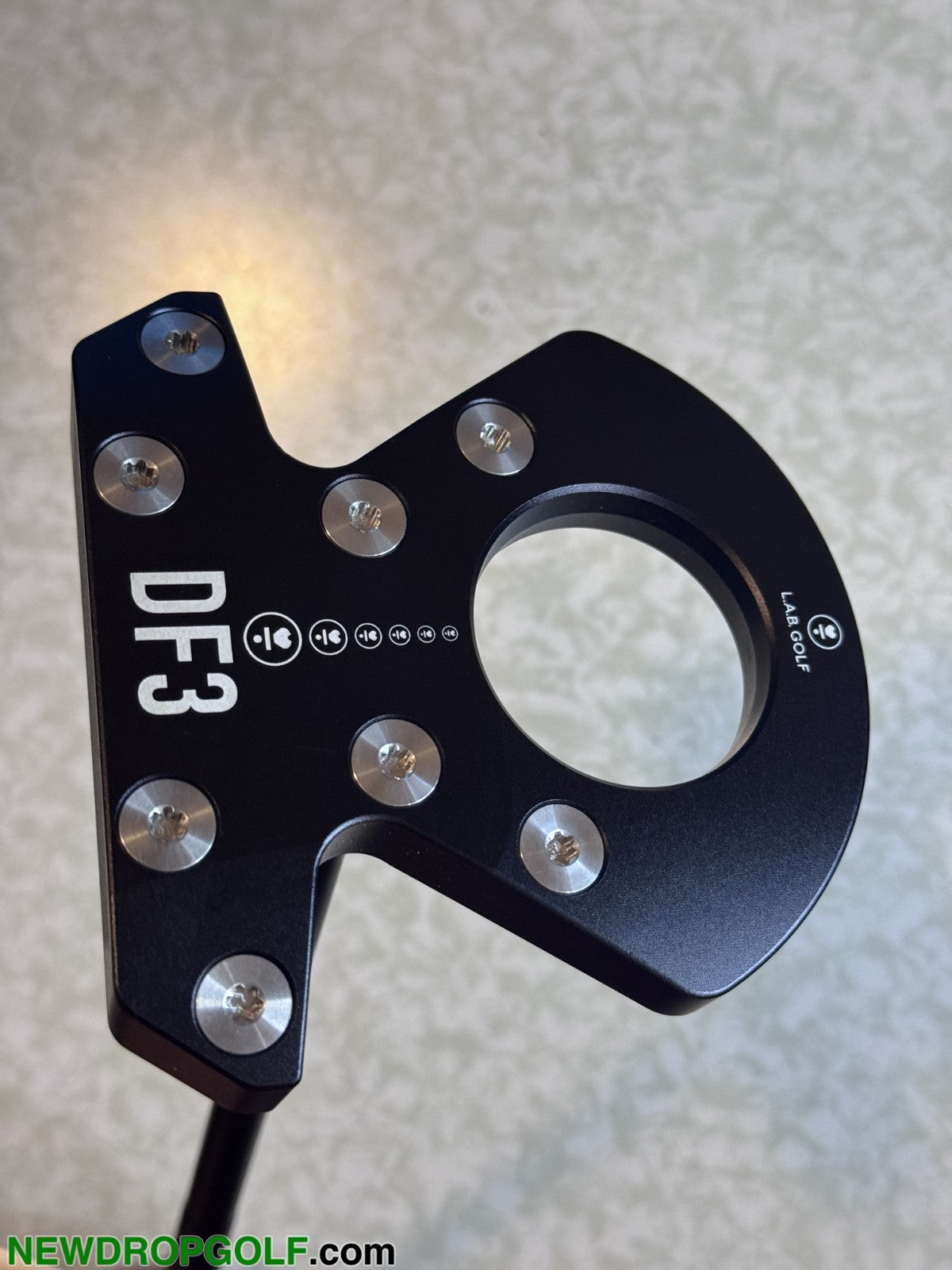 LH LAB DF3 34" Putter W/ Headcover & SuperStroke Grip