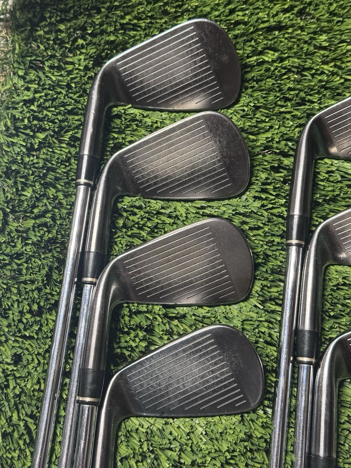 Adams Idea Pro Black CB2 Iron Set 5-PW, GW KBS Tour Steel Shaft Regular Flex RH
