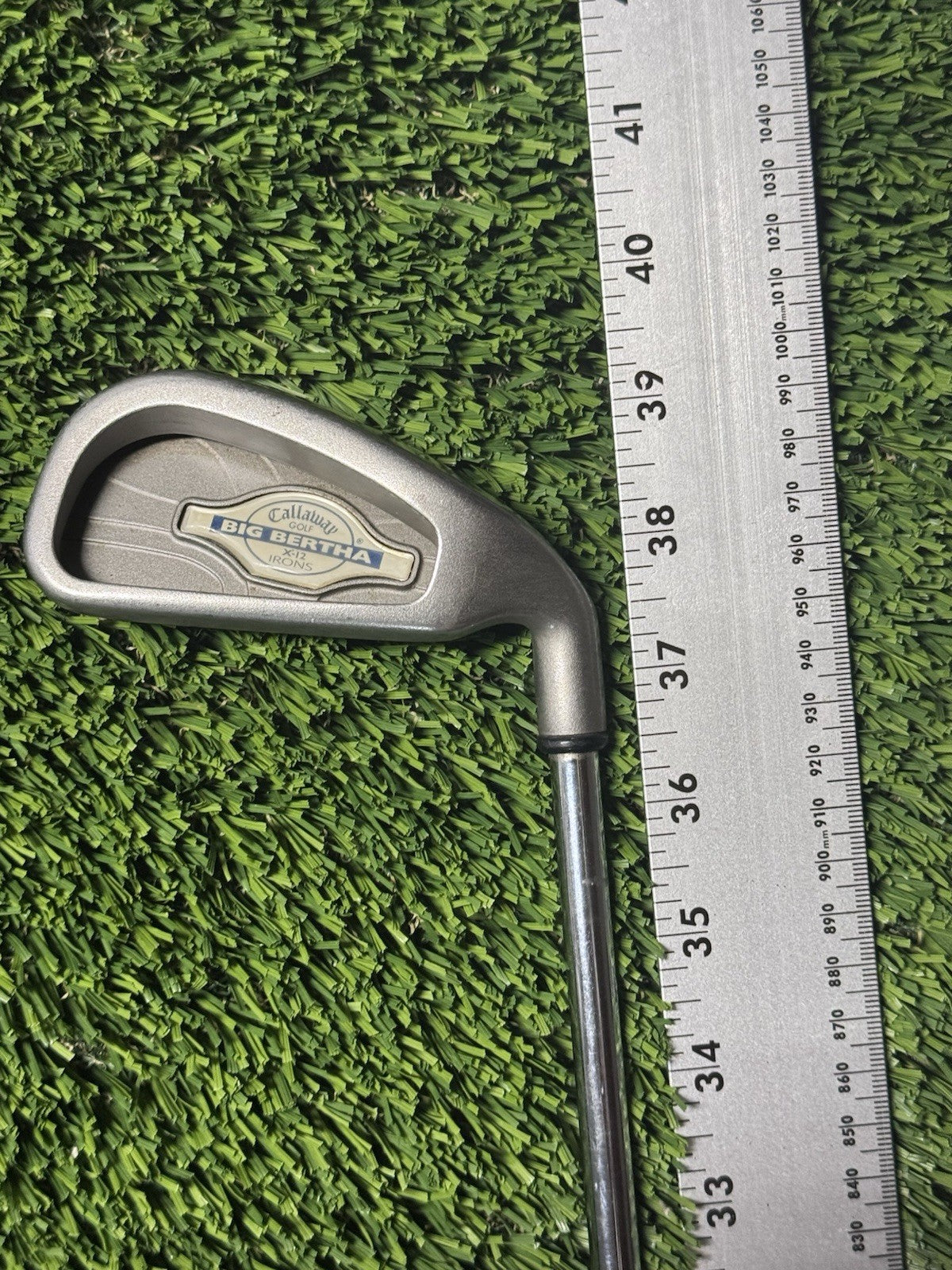 Callaway Big Bertha X-12 5 Iron Memphis 10 98' Steel Shaft Regular Flex 38" RH