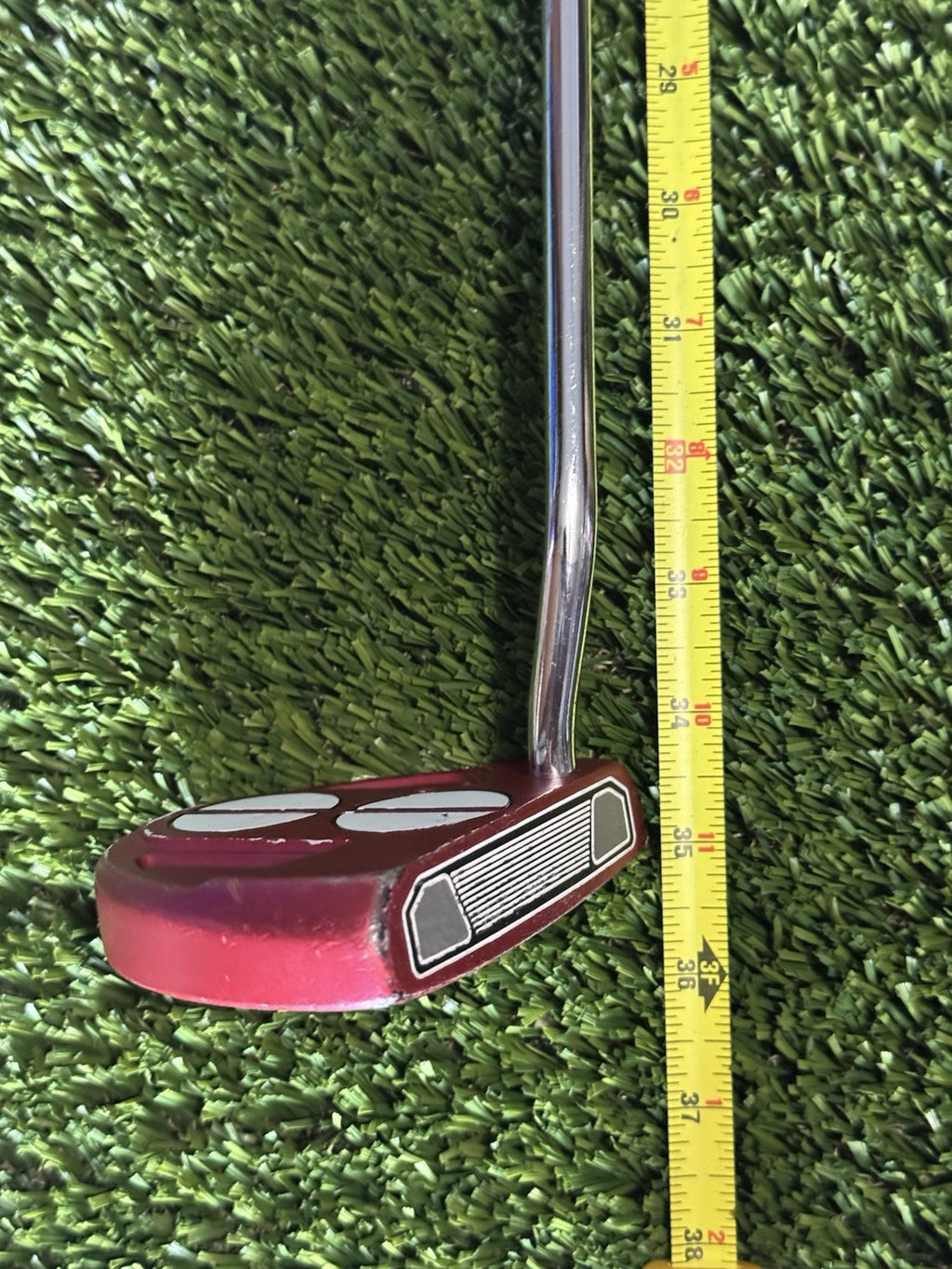 Right Handed Orlimar Golf F-Series F60 Red Black 35" Mallet Putter