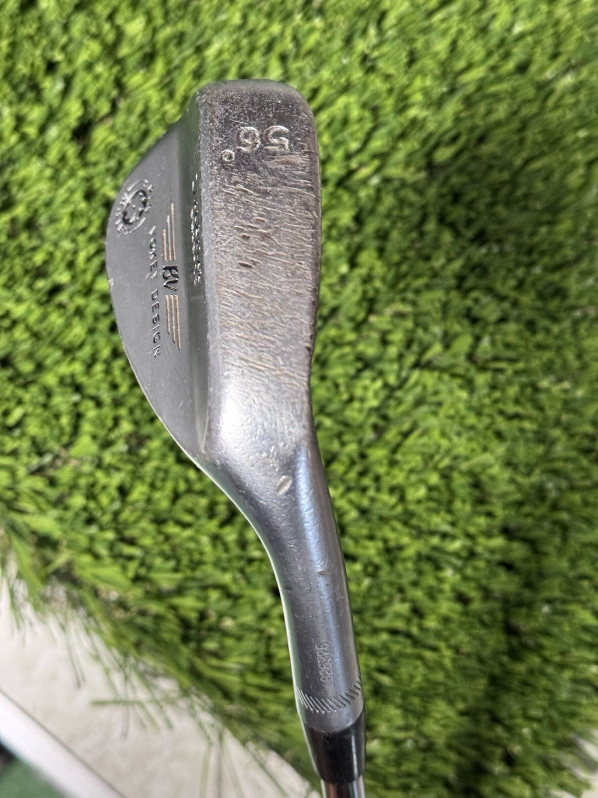 Titleist Vokey SM56-10 Spin Mill Sand Wedge Steel Shaft Wedge Flex RH 35.5”