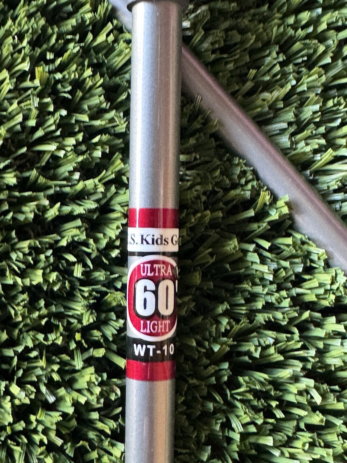 USKG US Kids Golf Set WT-10u Junior 6 Iron & Pitching Wedge Youth Flex UL60” RH