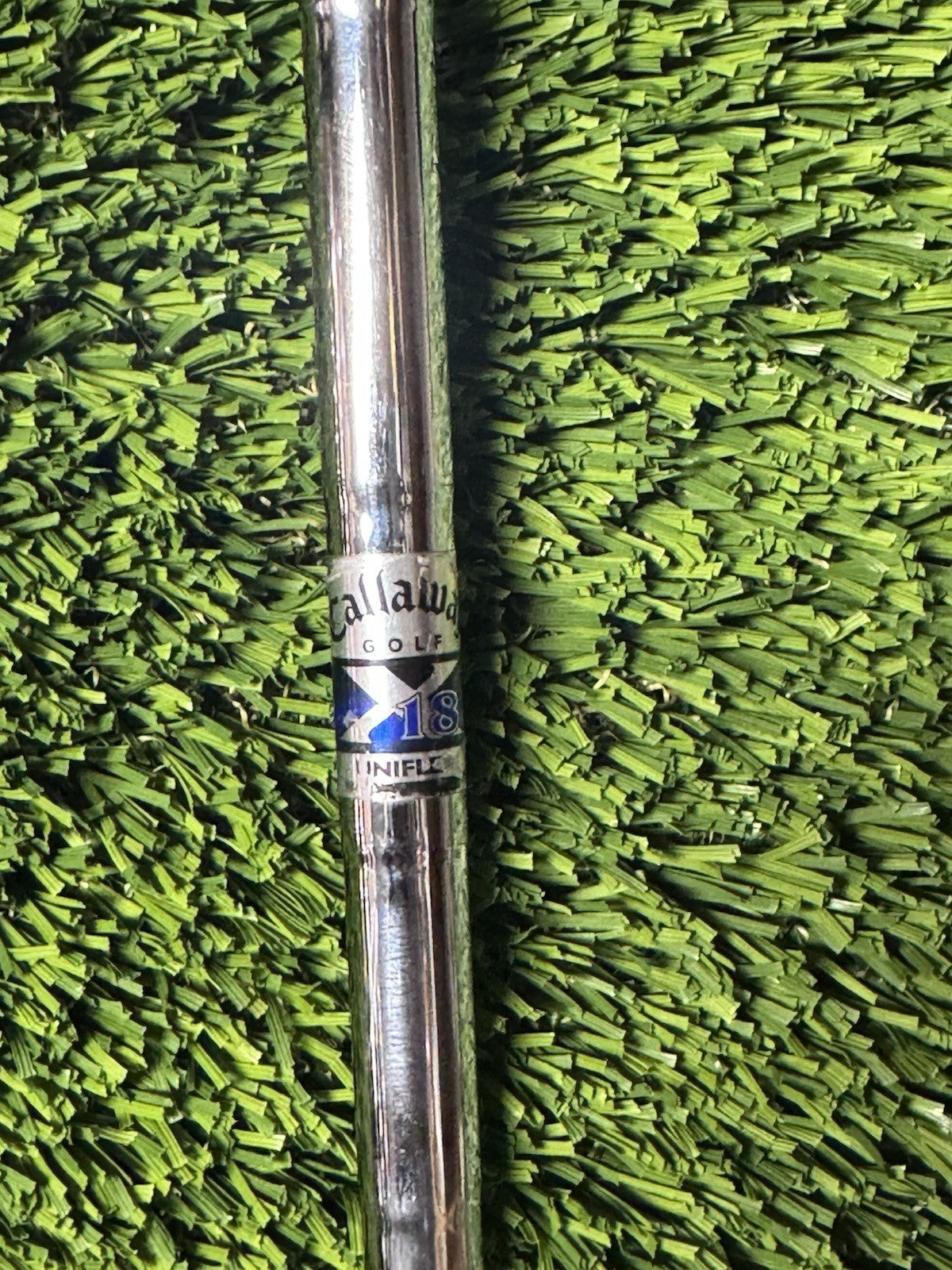 Callaway X-18 5 Iron Uniflex Steel Shaft Right Handed 38”