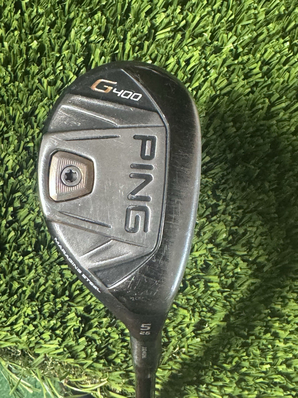 Right Handed Ping G400 26° 5 Hybrid Ping Tour AD HY-65R Graphite Regular Flex