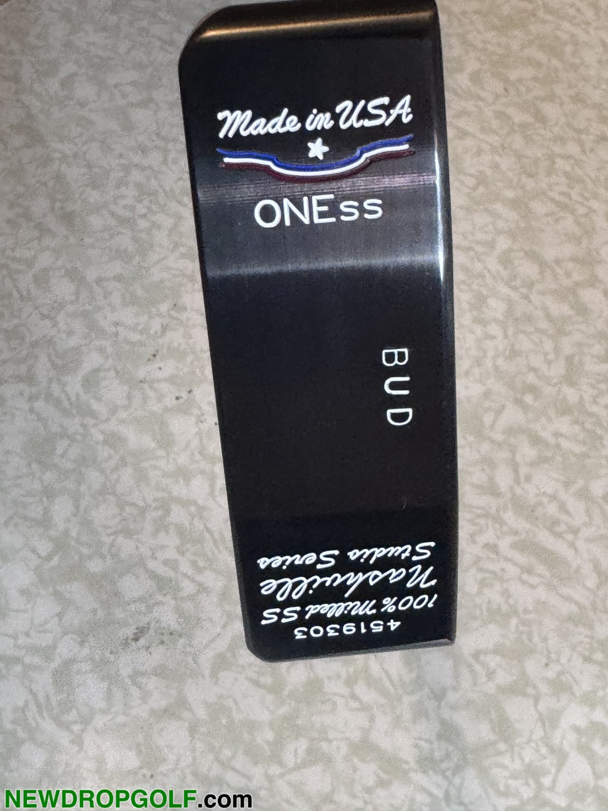 See More One SS Nashville Studio Series 33" Milled Putter with Head Cover LH