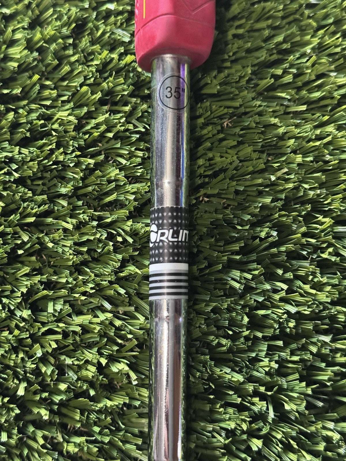 Right Handed Orlimar Golf F-Series F60 Red Black 35" Mallet Putter