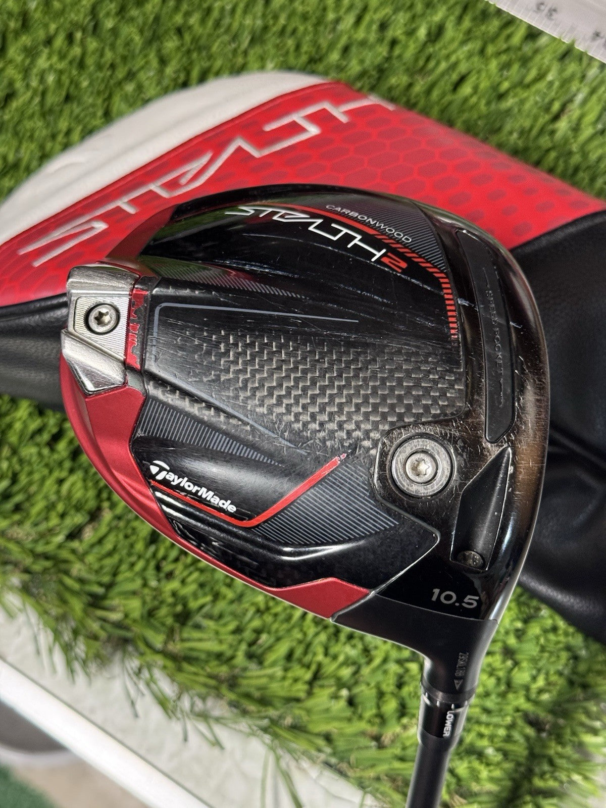 Taylormade Stealth 2 Driver 10.5* Senior Flex Aldila 55g With Head Cover