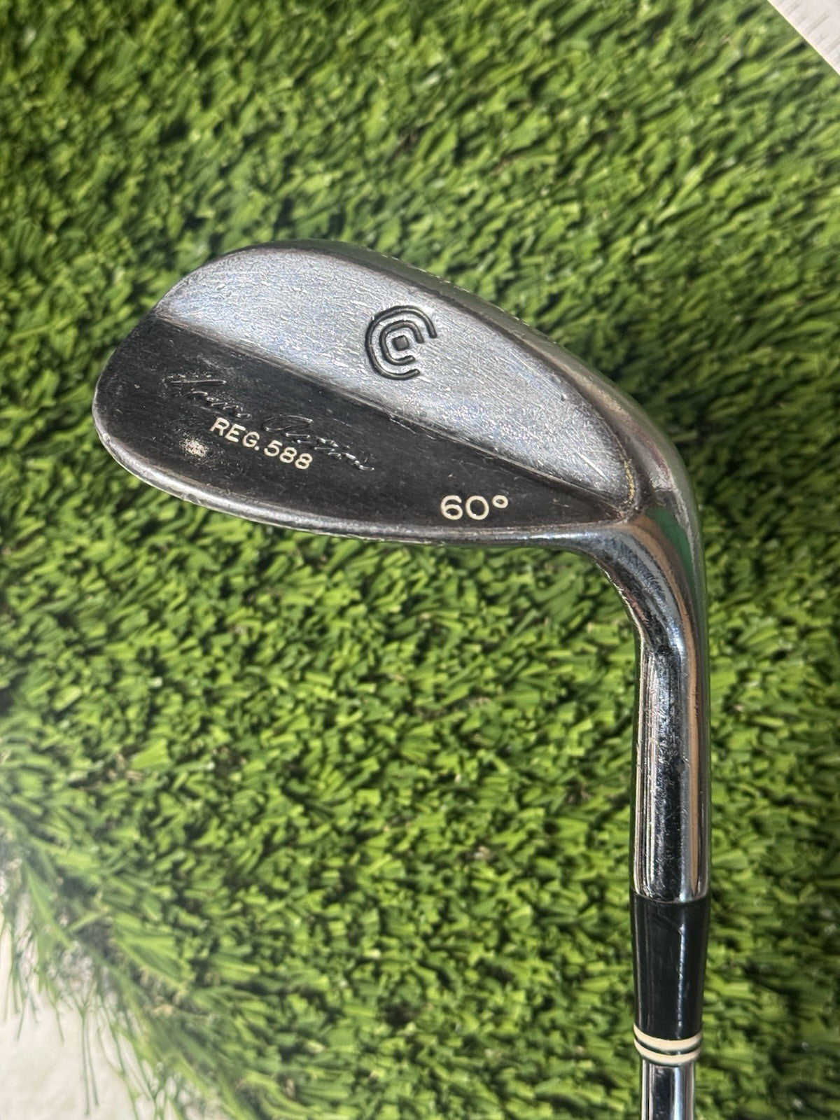 Cleveland Tour Action Reg.588 Lob Wedge 60* Chrome Steel Wedge Flex RH 35.5”