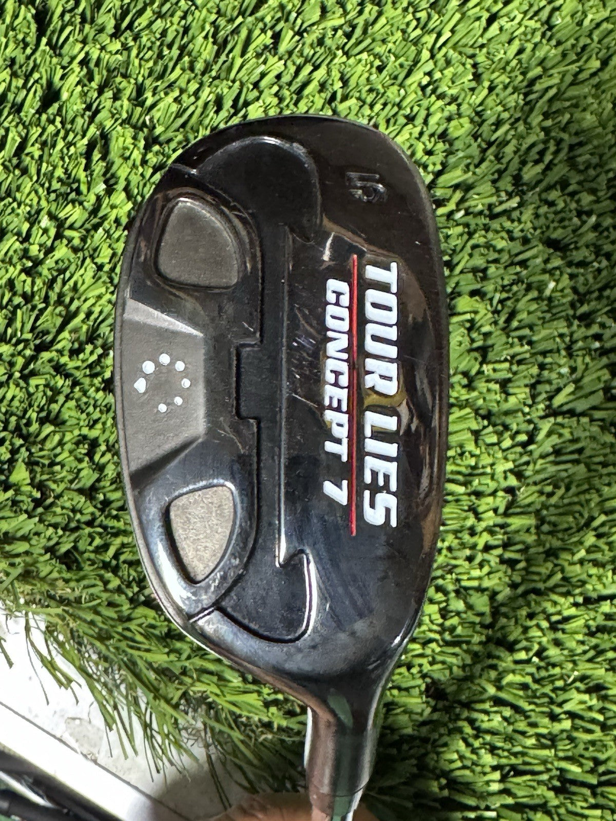 Tour Lies Concept 7 5 Hybrid Right Hand Regular Flex Steel Shaft 39”