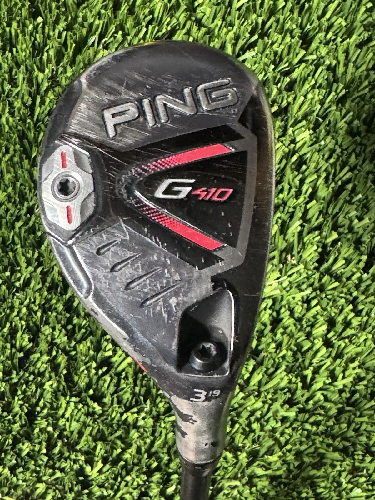 Right Handed Ping G410 19* 3H Hybrid Stiff Flex Ping Alta CB 40”