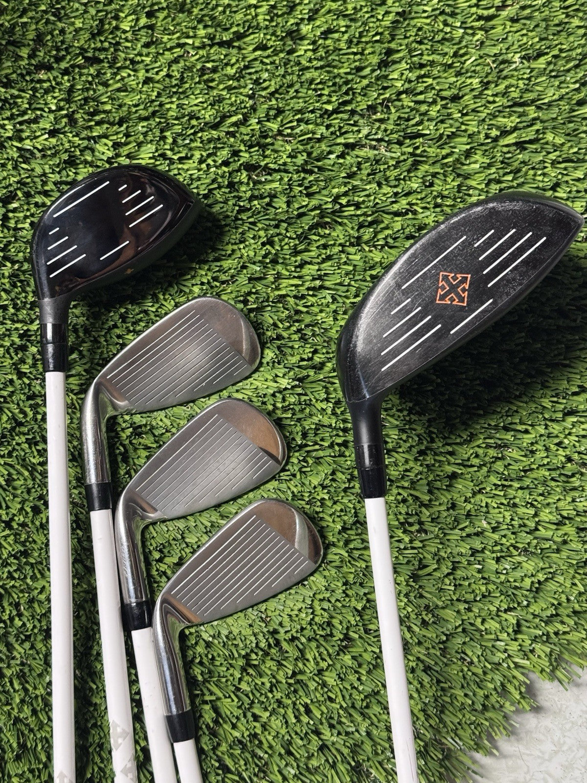 Epec Golf Youth 5 Club Set Driver 14*, 6H 26*, 7, 8, 9 Irons Junior Right Handed