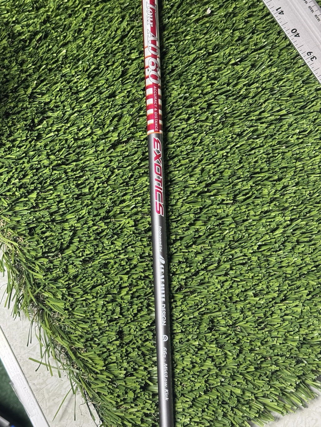 Tour Edge Exotics Trilogy 23° 4 Hybrid Tour AD 60 66g Graphite Stiff Flex Shaft