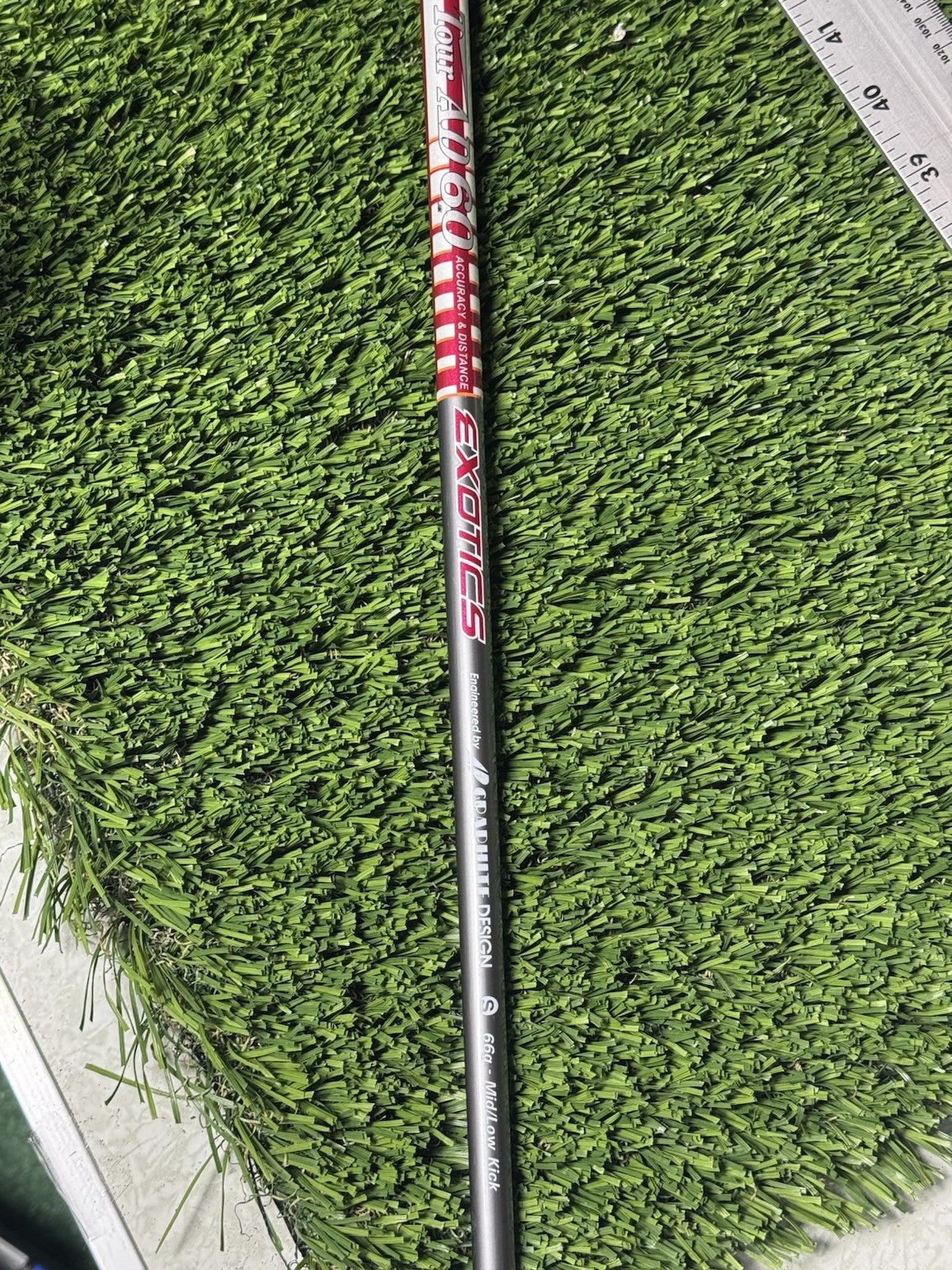 Tour Edge Exotics Trilogy 23° 4 Hybrid Tour AD 60 66g Graphite Stiff Flex Shaft