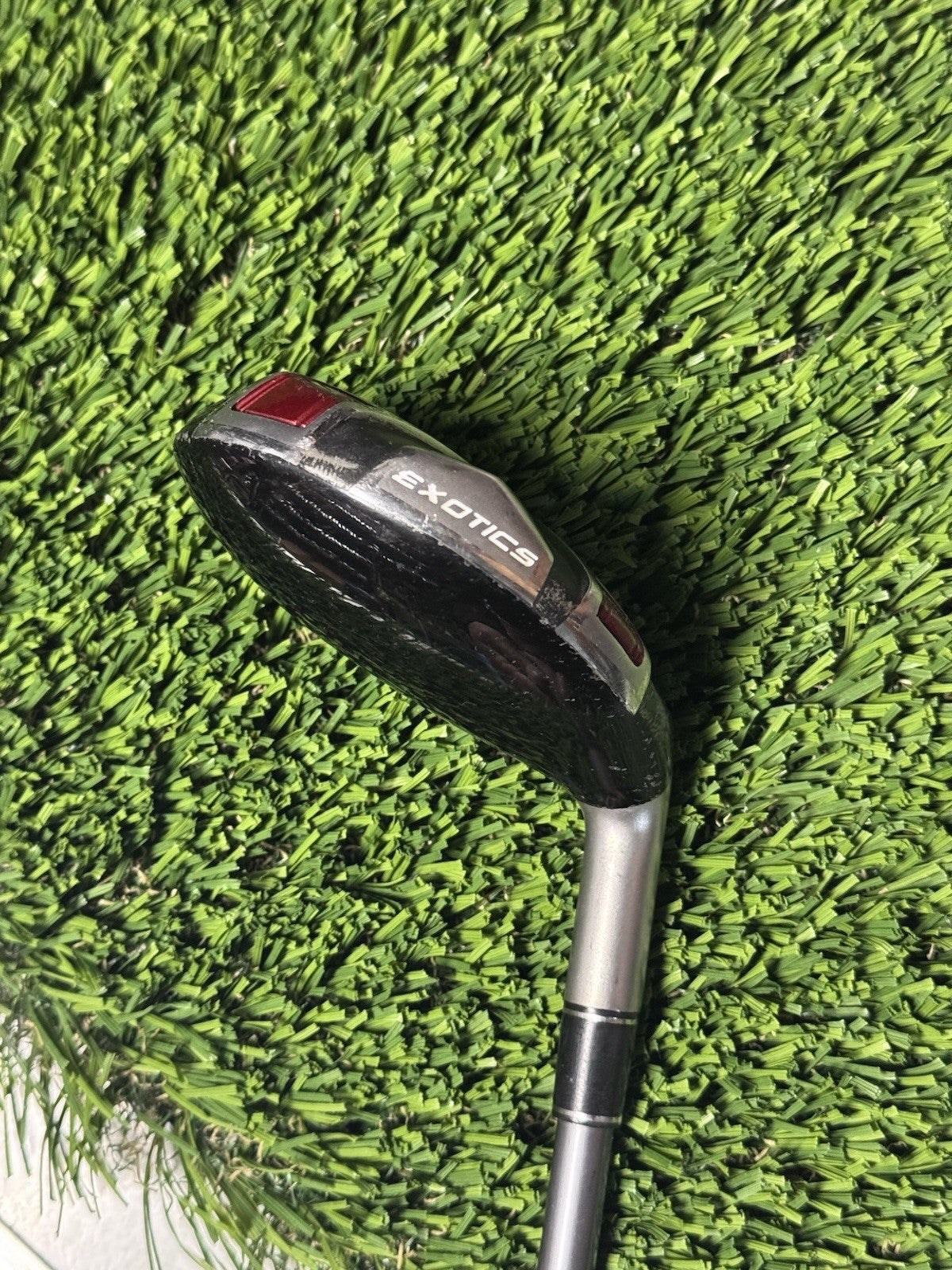 Tour Edge Exotics Trilogy 23° 4 Hybrid Tour AD 60 66g Graphite Stiff Flex Shaft