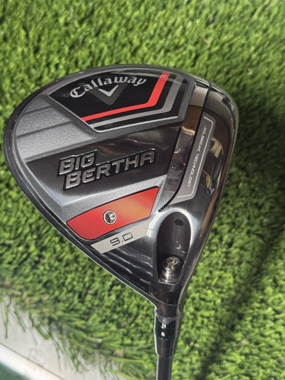 Callaway 2023 Big Bertha Driver 9° Project X HL 6.0 Shaft Stiff Flex RH Mint!