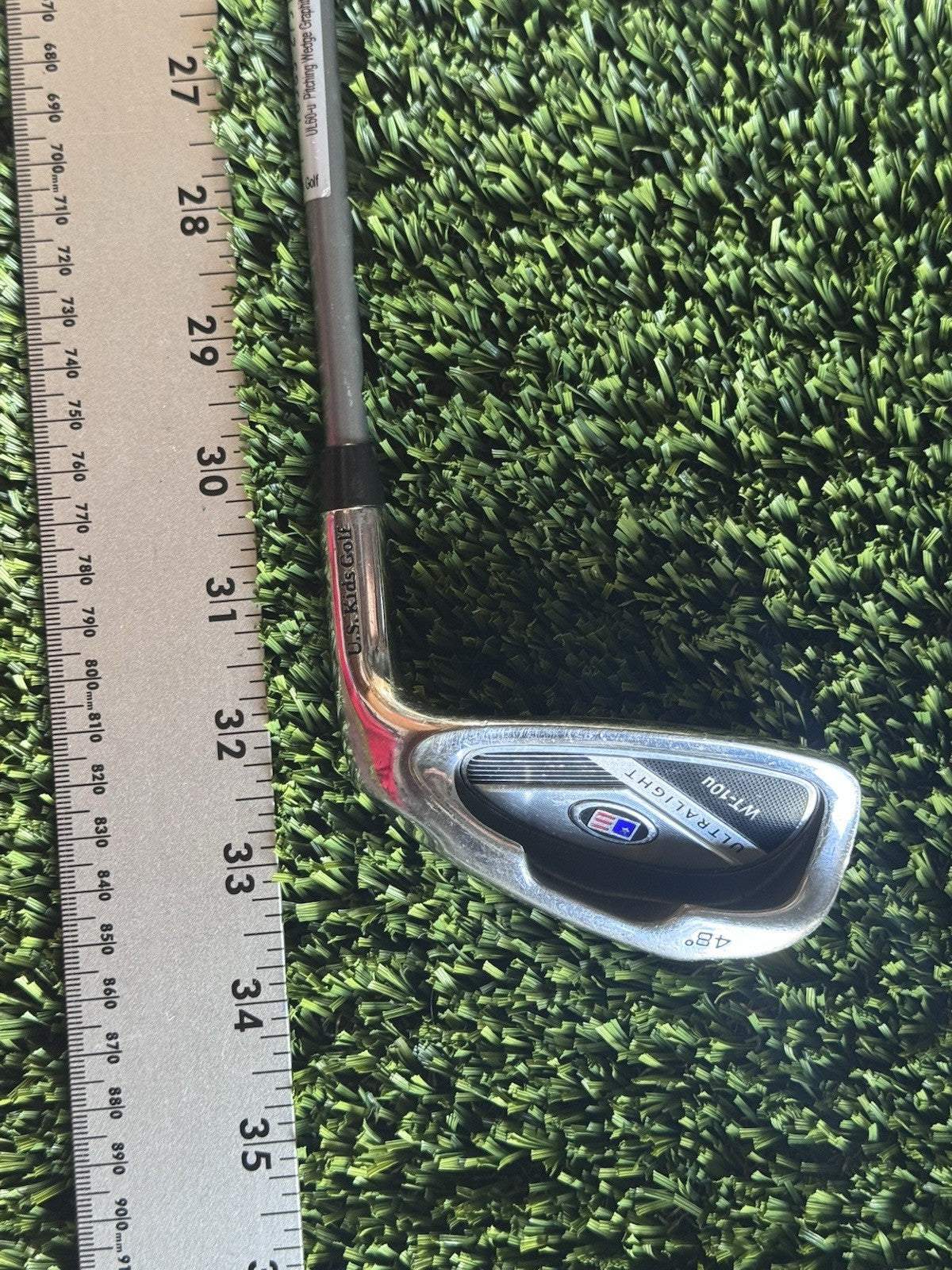 USKG US Kids Golf Set WT-10u Junior 6 Iron & Pitching Wedge Youth Flex UL60” RH