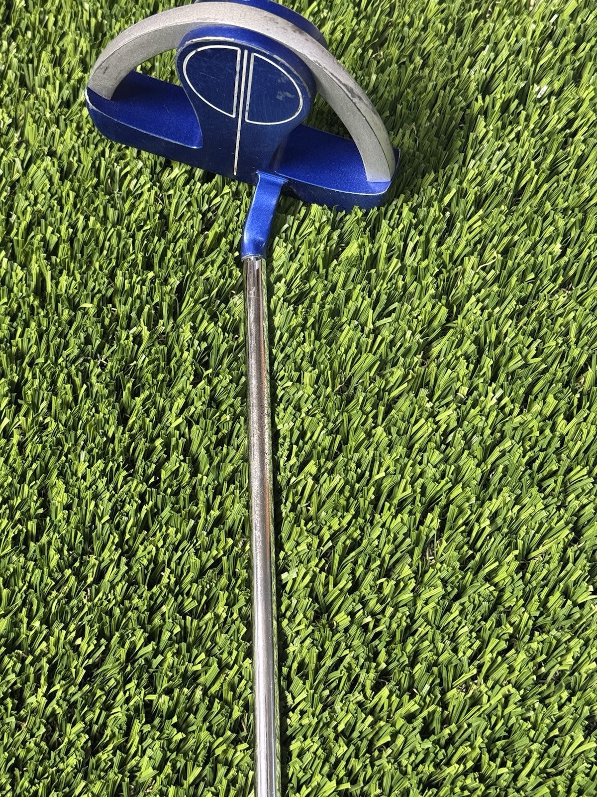 Right Handed XPC Blue Sapphire CR5 Milled Insert Mallet Putter Steel Shaft 37.5”