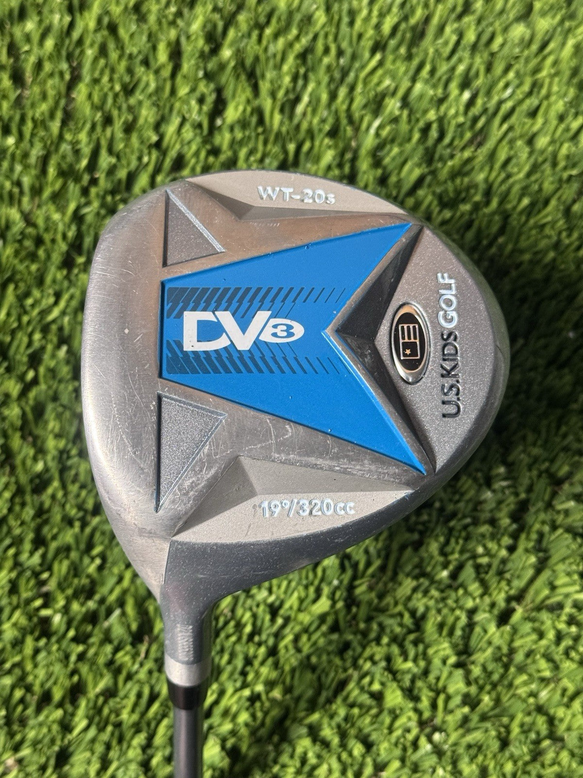 USKG US Kids Golf DV3 Hybrid WT-20s 29* Driver UL48 Graphite 31.5" LEFT HANDED