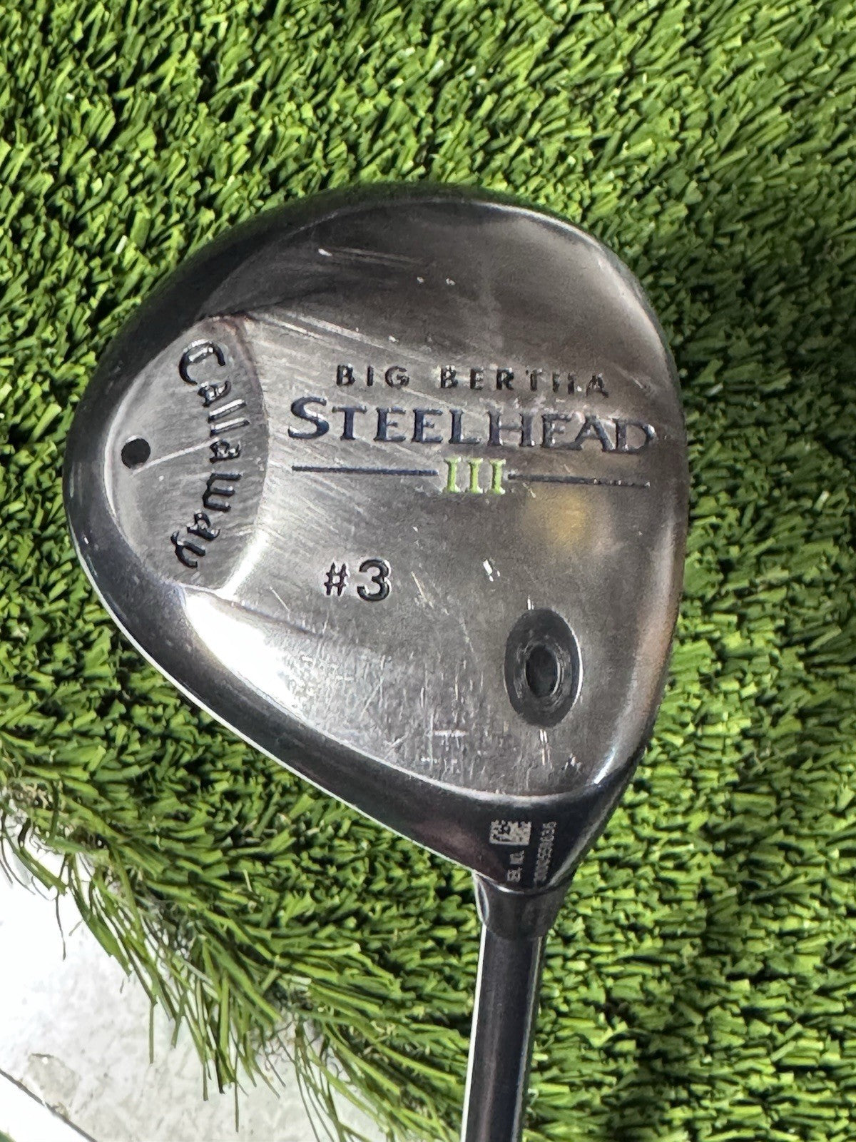 Callaway Big Bertha Steelhead III Fairway 3 Wood System III Graphite Firm Flex
