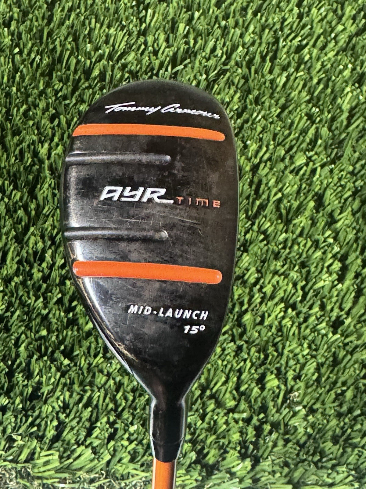 Right Handed Tommy Armour AYR Time 15 Degree Hybrid Graphite Stiff Flex 42"