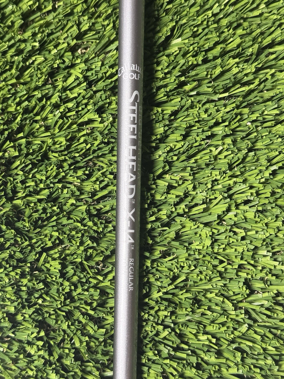 Callaway Steelhead Big Bertha X-14 9 Iron Regular Flex Graphite Shaft 36” RH