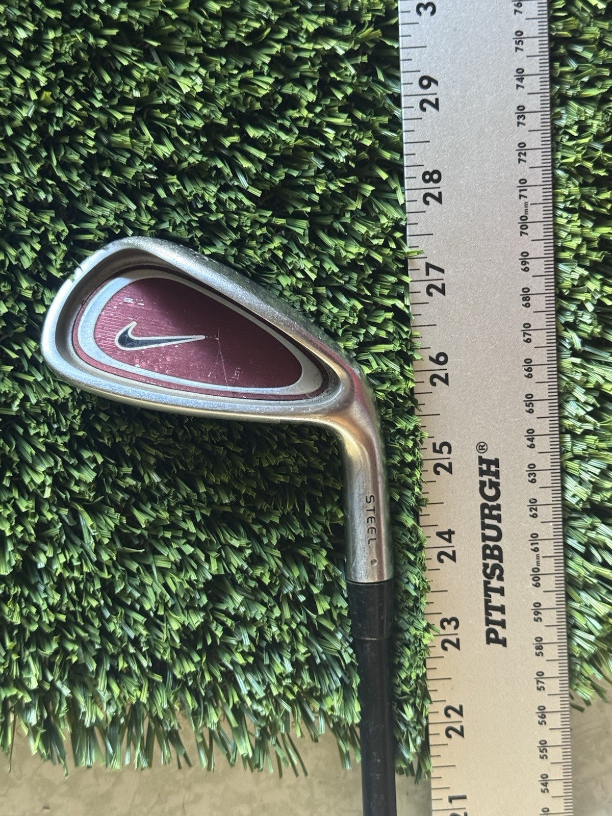 Nike Steel Junior Mid Iron Right-Handed Youth 26 Inches Kids Red Golf Club Jr