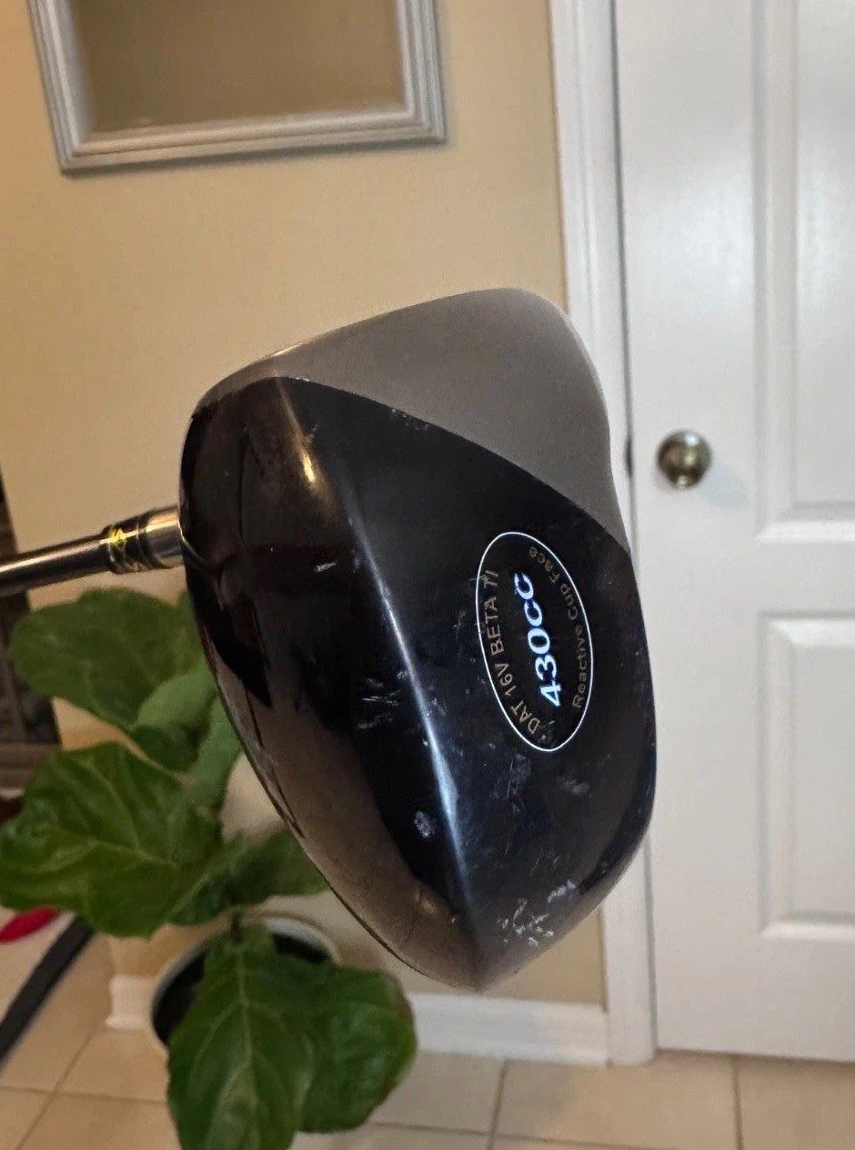 Snake Eyes 650T 9.5 Driver 430 cc Reactive Cup Face RH 65g R Flex Graphite Shaft