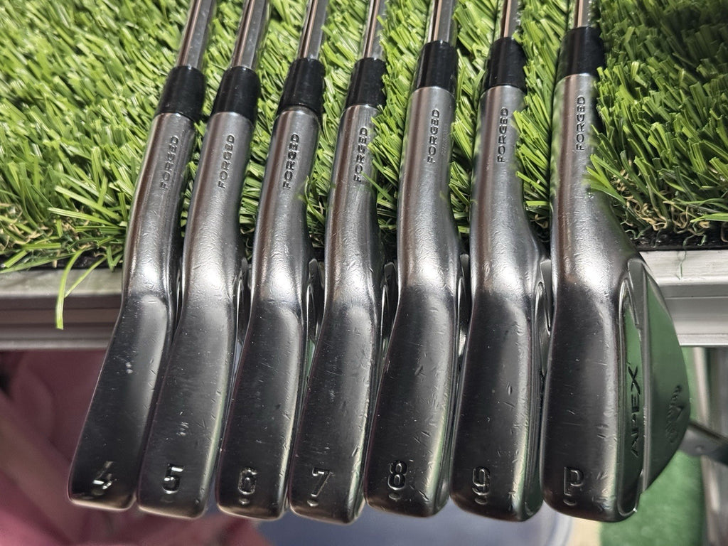 Callaway Apex Pro 21 Iron Set 4-PW Stiff Flex Elevate Steel Shafts Right Handed