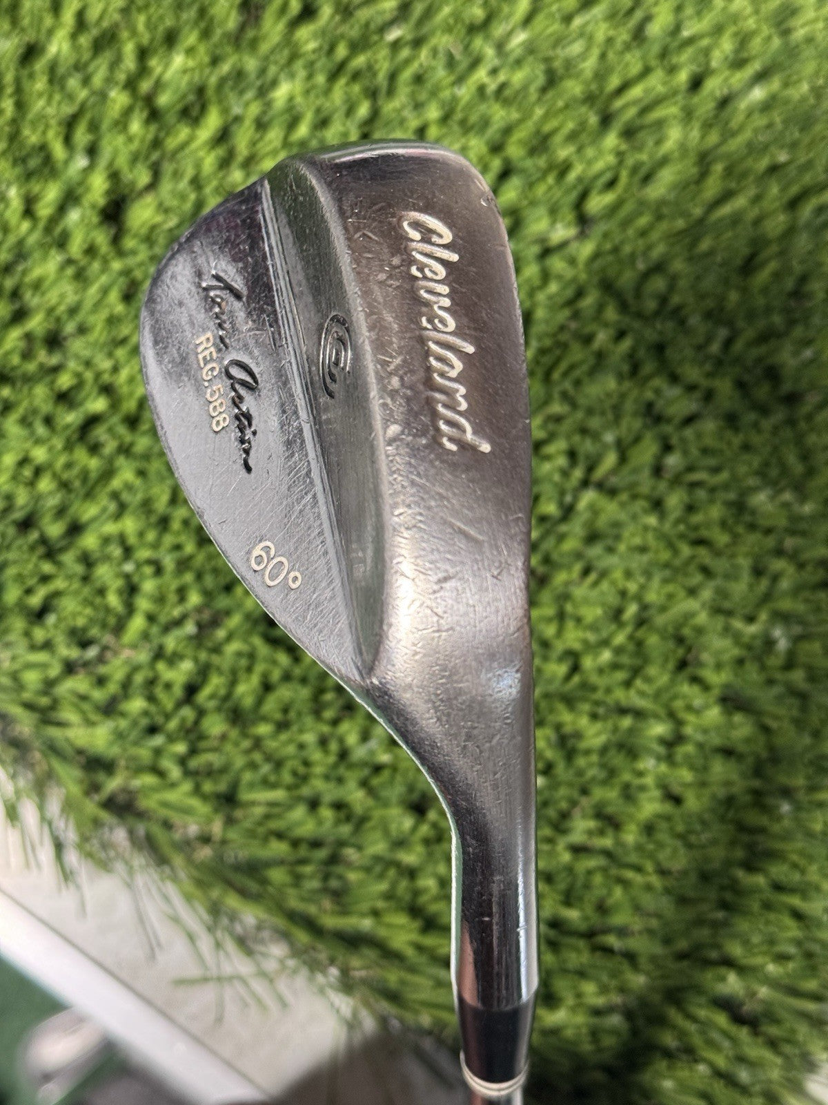Cleveland Tour Action Reg.588 Lob Wedge 60* Chrome Steel Wedge Flex RH 35.5”