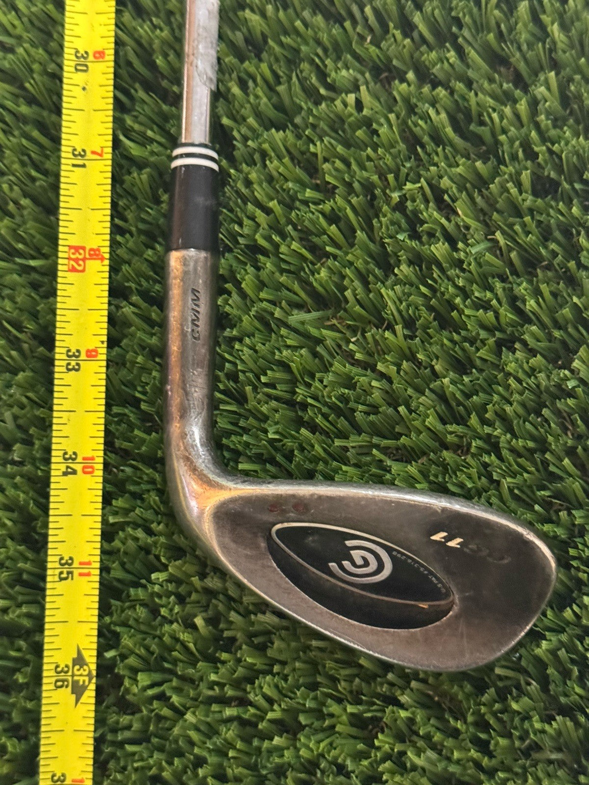Right Handed Cleveland CG11 56* Sand Wedge Steel Shaft Wedge Flex
