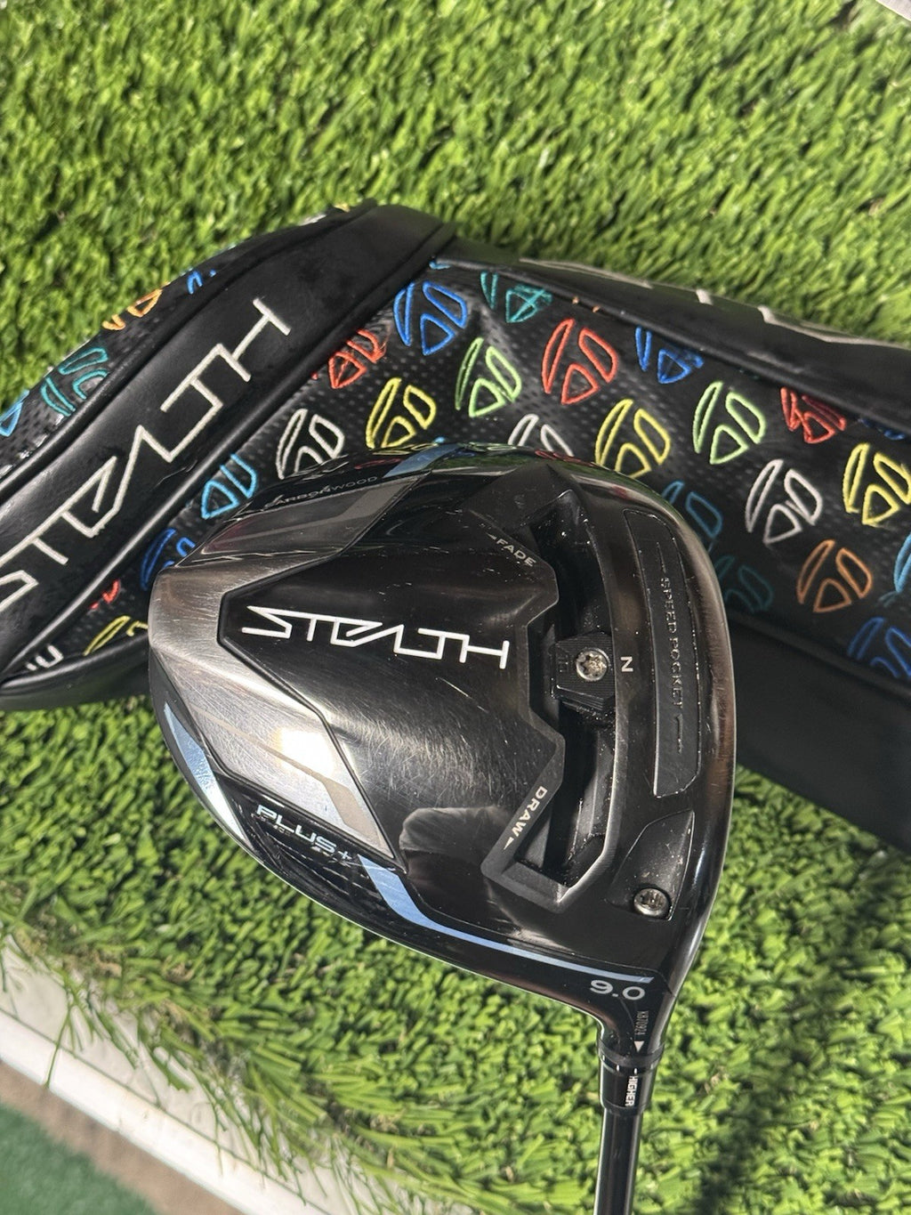 Rare Blue TaylorMade Stealth Plus+ Driver 9.0* Project X HL Stiff Flex Graphite