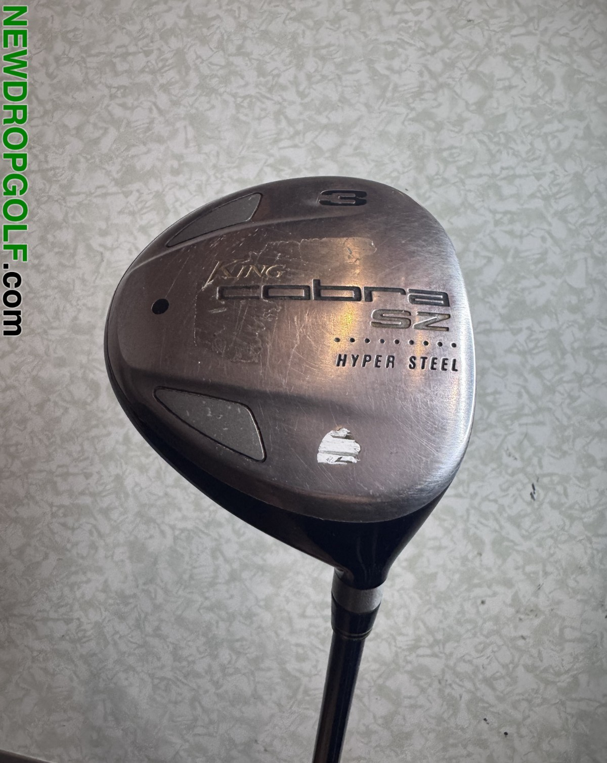 King Cobra Offset SZ Hyper Steel 3 Wood  Stiff Flex Graphite Shaft RH