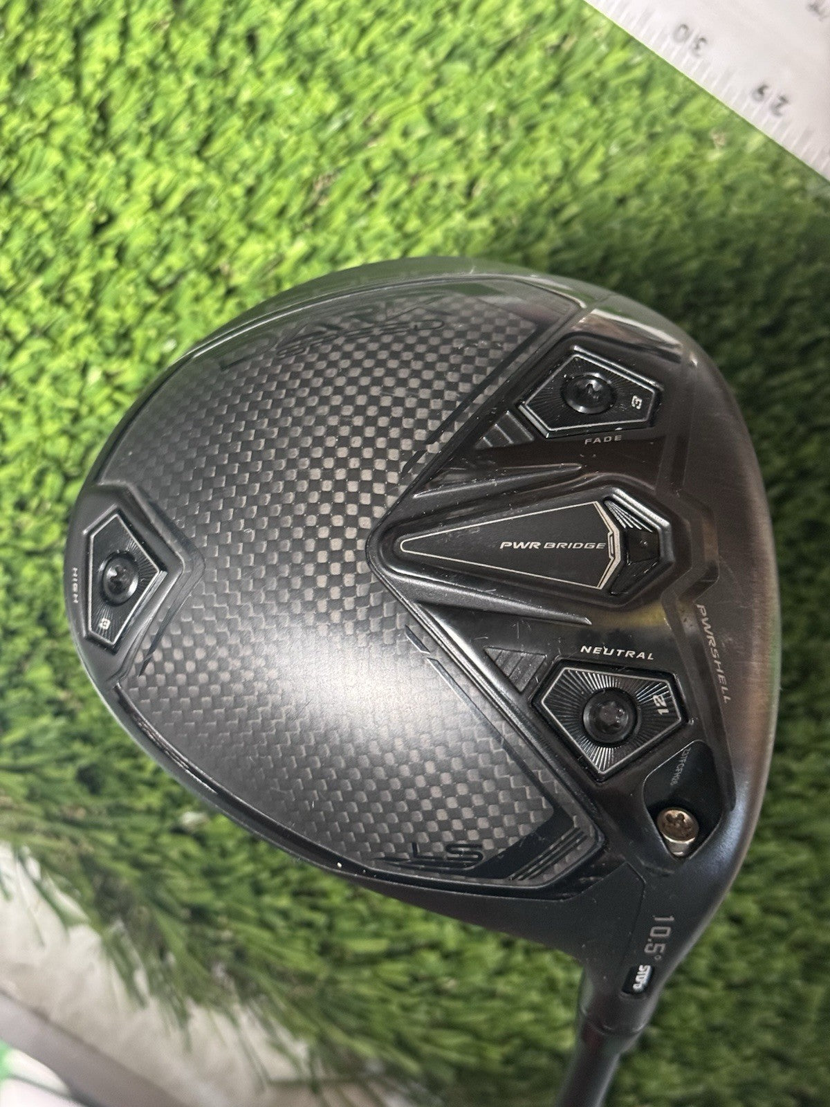 Cobra Dark Speed LS Driver 7.5-10.5° Stiff Flex Project X Graphite Shaft 45.5”