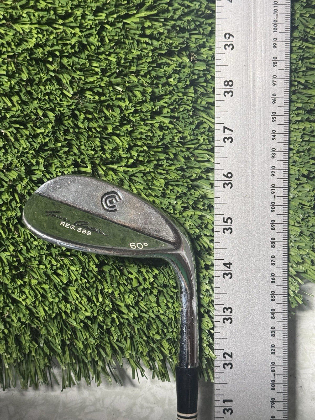 Cleveland Tour Action Reg.588 Lob Wedge 60* Chrome Steel Wedge Flex RH 35.5”