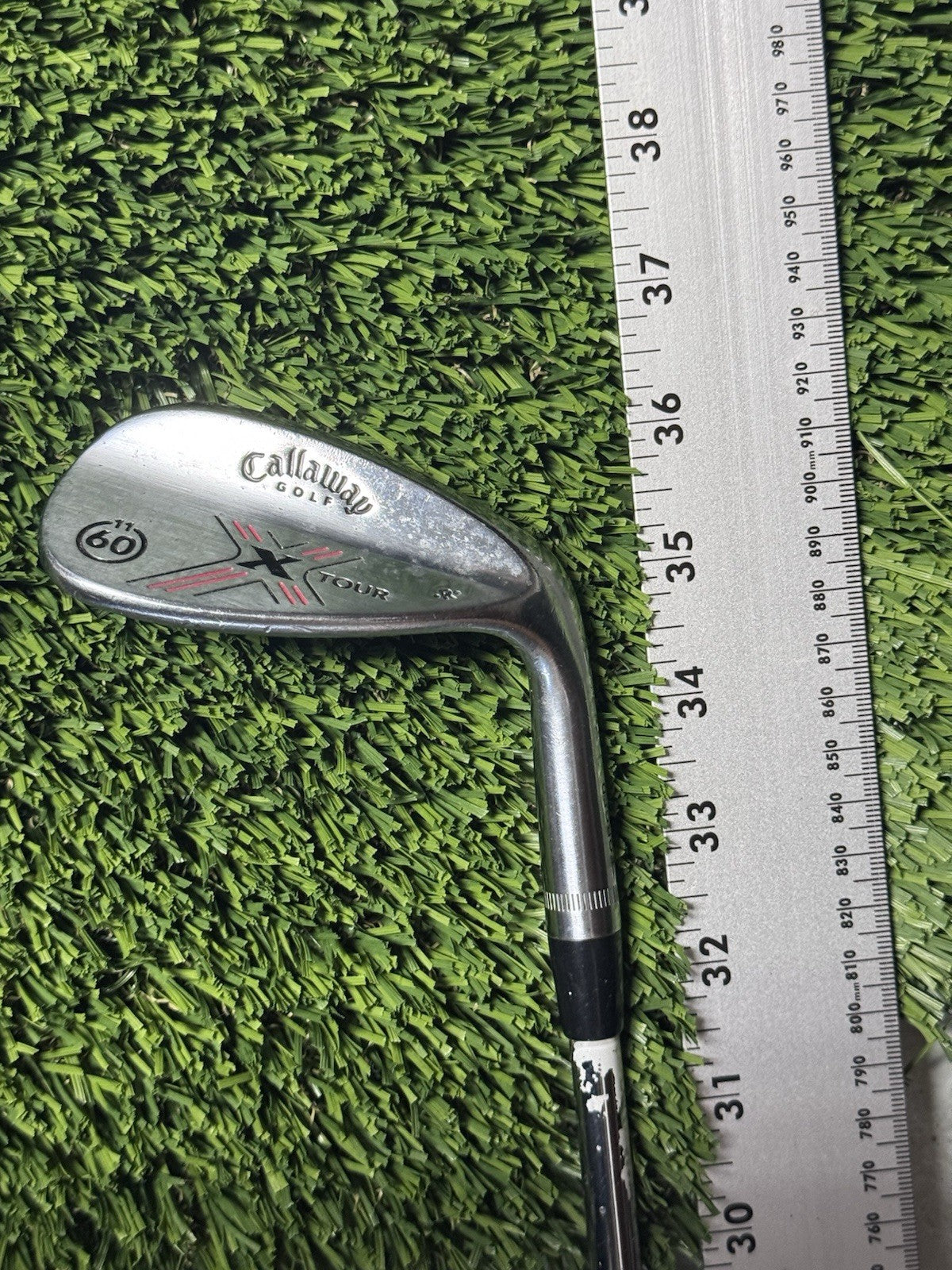 Callaway X Tour 60-11 LW Lob Wedge Steel Shaft Wedge Flex Right Handed 35.5”