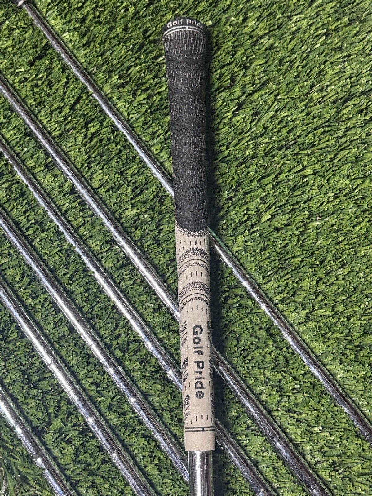 Adams Idea Pro Black CB2 Iron Set 5-PW, GW KBS Tour Steel Shaft Regular Flex RH