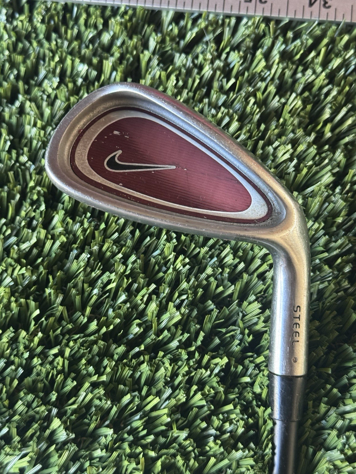 Nike Steel Junior Mid Iron Right-Handed Youth 26 Inches Kids Red Golf Club Jr