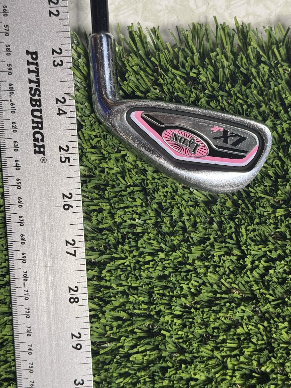 Lynx LX Jr Girls Pink Golf Set 3pc 3 Wood, 7 Iron, Putter & Bag 3-5yr Old RH