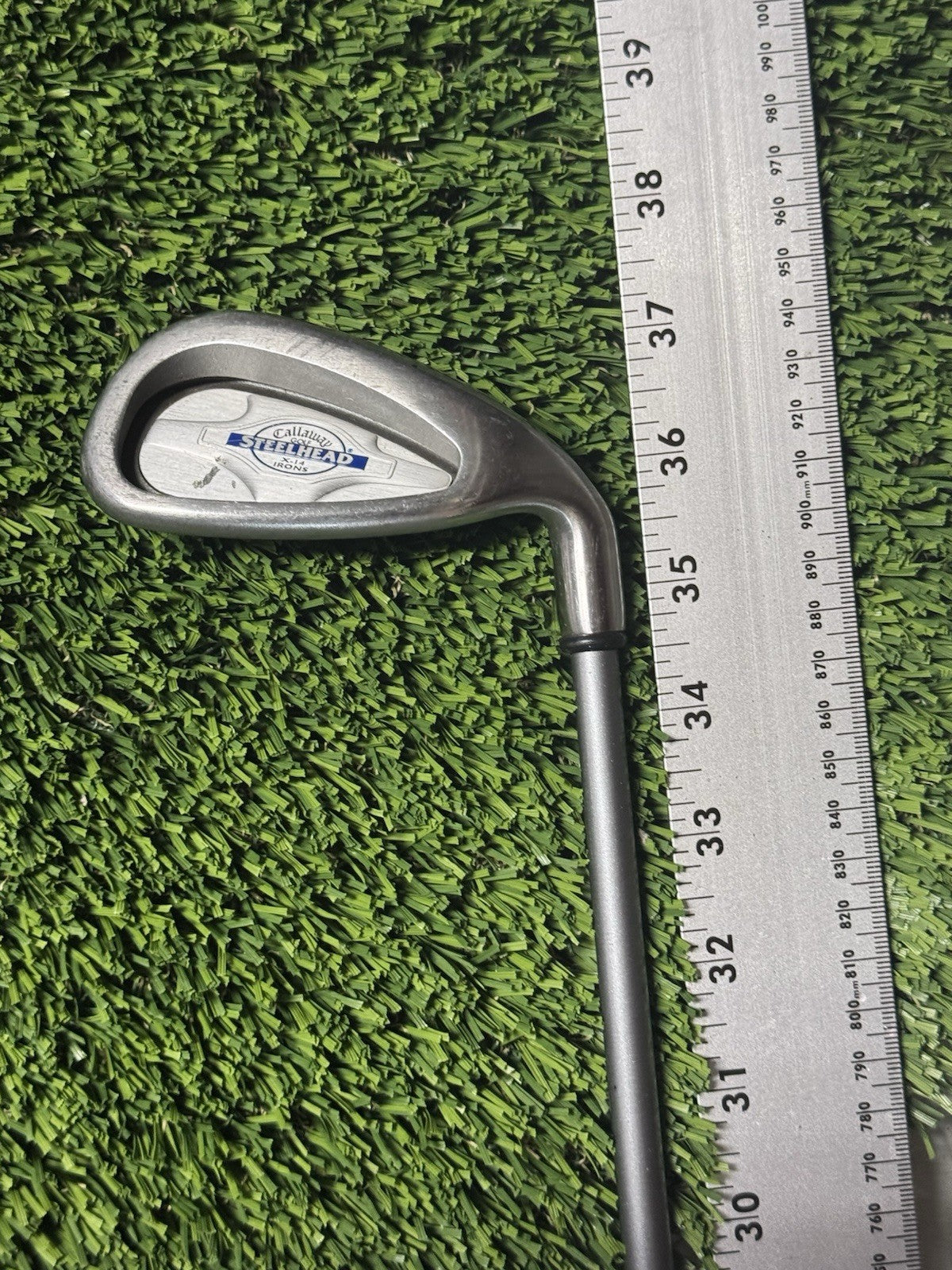 Callaway Steelhead Big Bertha X-14 9 Iron Regular Flex Graphite Shaft 36” RH