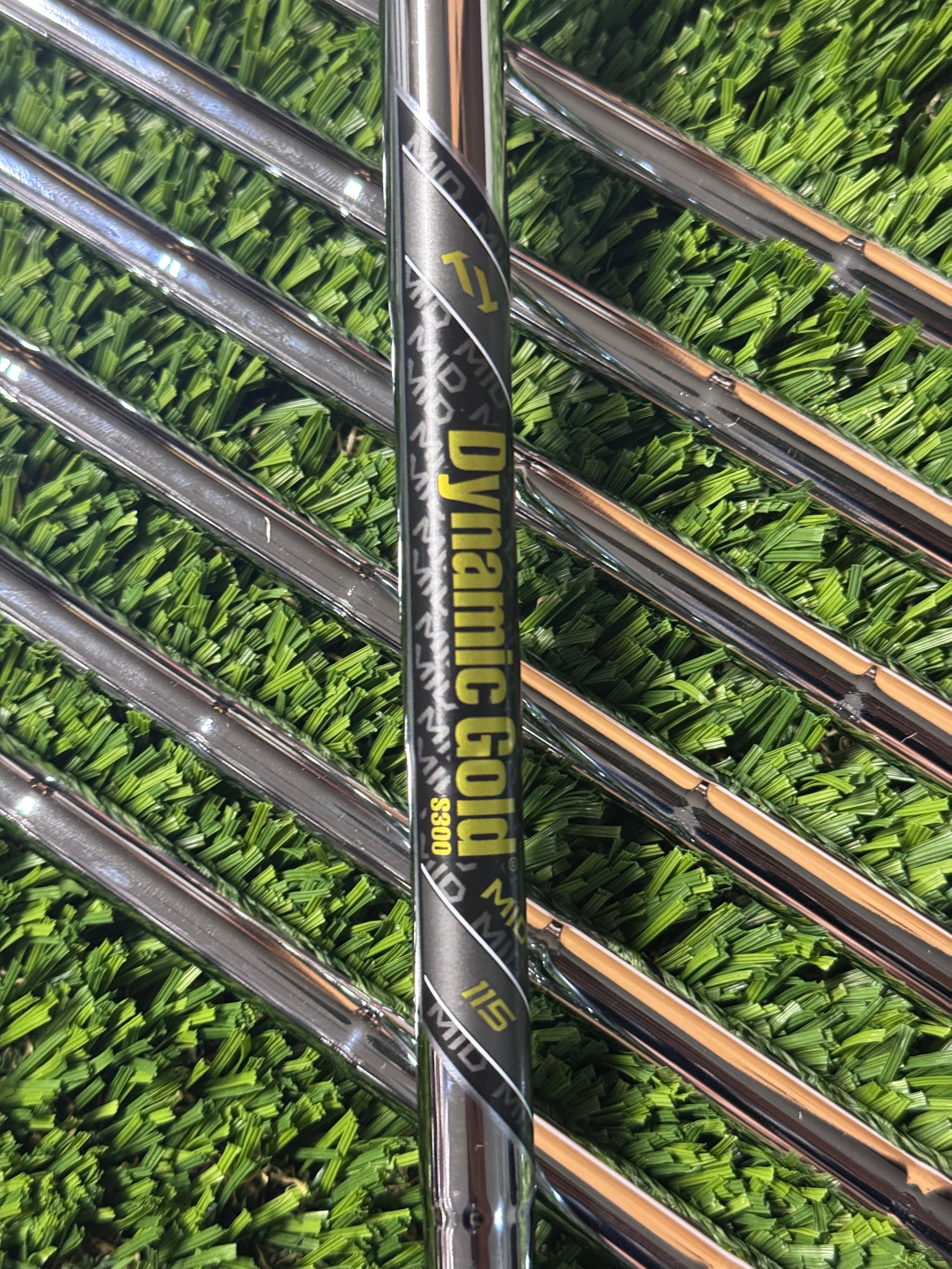 NEW! 2025 Callaway X Forged 4-PW with Dynamic Gold Mid 115 Stiff Flex Steel RH