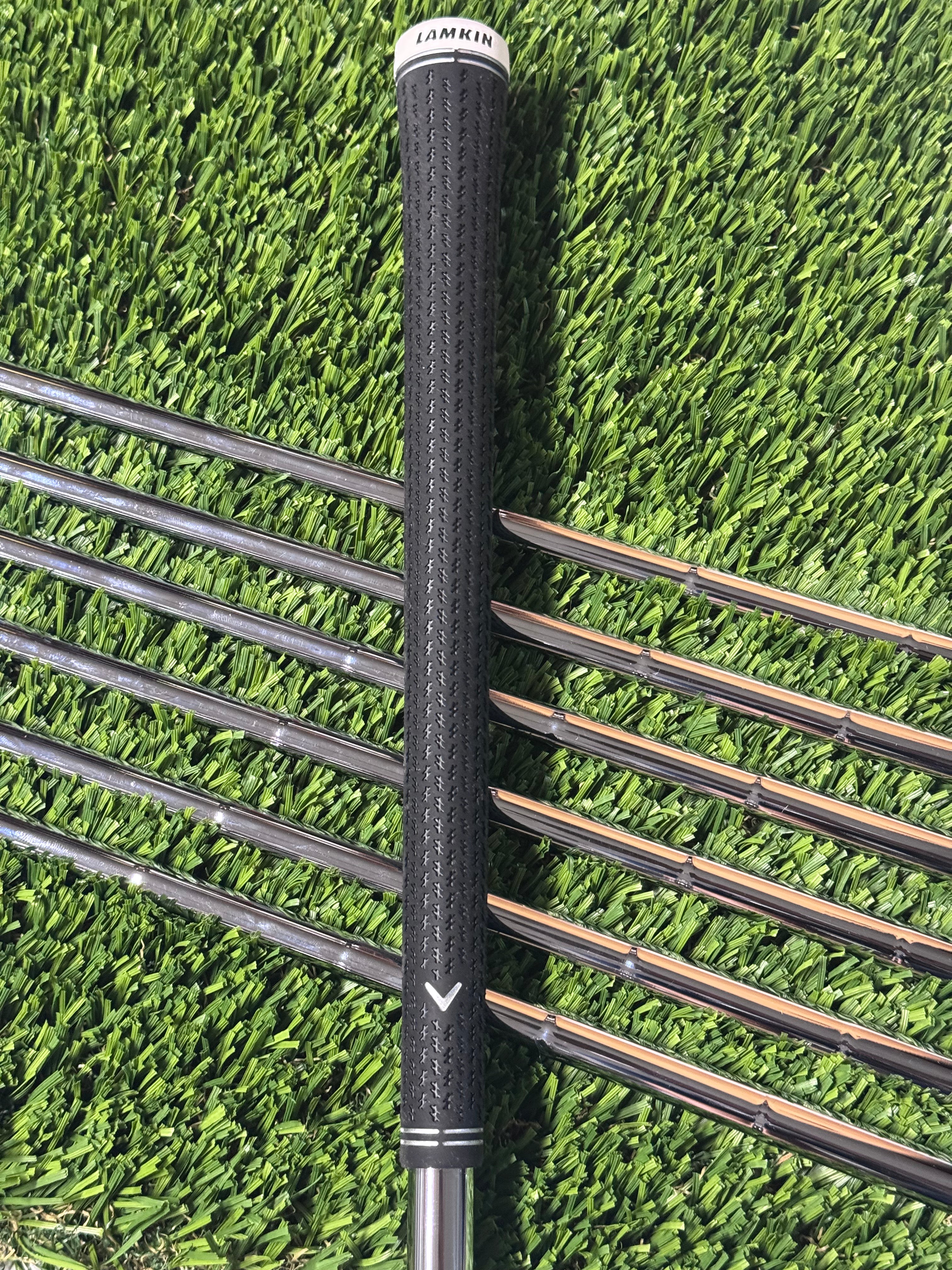 NEW! 2025 Callaway X Forged 4-PW with Dynamic Gold Mid 115 Stiff Flex Steel RH